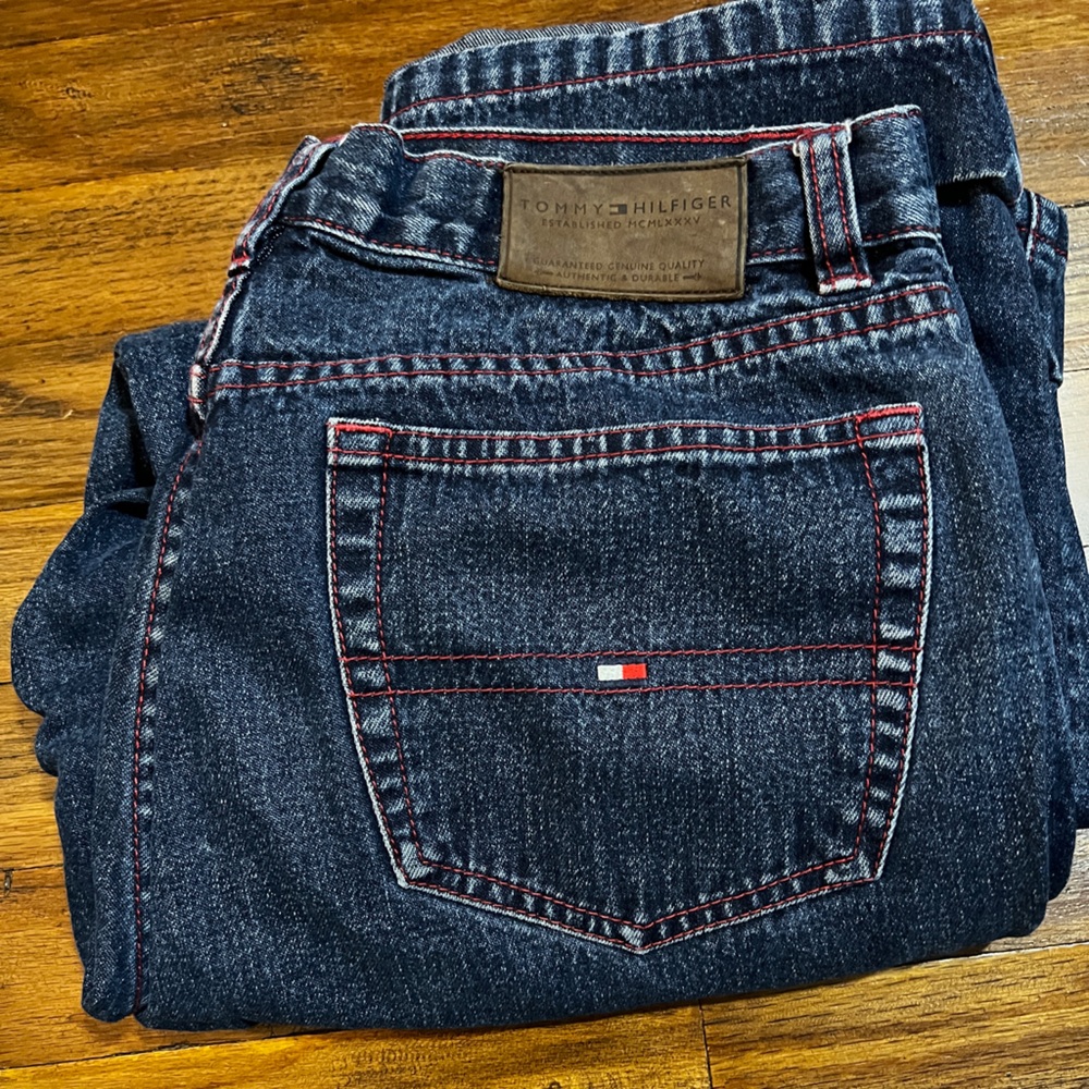 Vintage Tommy Hilfiger Straight Cuffed Jeans